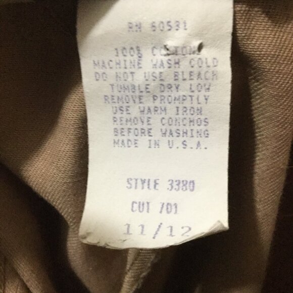 Circle T vintage midi/maxi skirt metal and rawhide accents on skirt size 11/12 - Picture 6 of 6